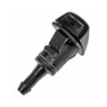 Windshield Washer Nozzle For Dodge Sx 2 03 2004 2005 Plastic Black 0 22 In Hose Port 0 76 Mounting Hole Replacement 5116088aa 
