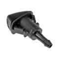 Windshield Washer Nozzle For Dodge Sx 2 03 2004 2005 Plastic Black 0 22 In Hose Port 0 76 Mounting Hole Replacement 5116088aa
