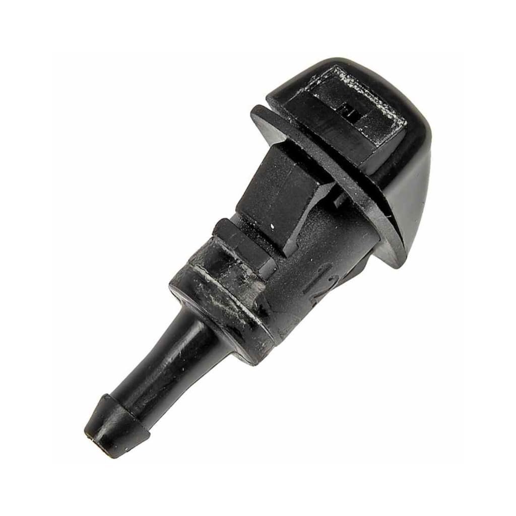 Windshield Washer Nozzle For Dodge Sx 2 03 2004 2005 Plastic Black 0 22 In Hose Port 0 76 Mounting Hole Replacement 5116088aa