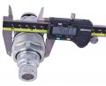 Jeenda Male Hydraulic Coupler V0511-77140 For Kubota Svl75 Svl75-2 Bobcat 753 763 773 863 864 883 S130 S150 S160 S175 S185 S205