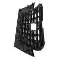 Front Upper Bumper Grille Black Grill Replacement For 2021 2022 2023 Kicks Durable Plastic With Silver And Chrome Design
