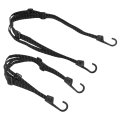 2pcs Motorcycle Mesh Helmet Rope 23 6 35 4 Retractable Luggage Strap With 2 Steel Wire Hooks Bungee Cord For Motorcycles 