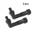 Wflnhb 2 Pcs Spark Plug Boot Cap Cover Resistor 120 Degree Atv Motorcycle