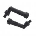 Wflnhb 2 Pcs Spark Plug Boot Cap Cover Resistor 120 Degree Atv Motorcycle