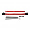 Moto4u Motorcycle Front Rear Rescue Pull Strap Sling Belt Lifting Lift For Motocross Enduro Recover Fallen In Red 