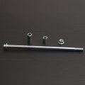 Minho 10mm 260mm Front Rear Axle With Bushing 6mm 20mm 32mm Fit For Motorcycle Pit Dirt Bike Moped Scooter Quad Atv Mini Parts