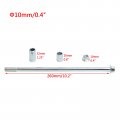 Minho 10mm 260mm Front Rear Axle With Bushing 6mm 20mm 32mm Fit For Motorcycle Pit Dirt Bike Moped Scooter Quad Atv Mini Parts