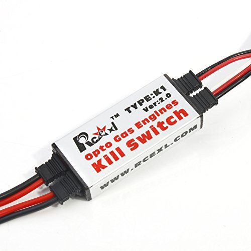Jahyshow New Rcexl Kill Switch V2 0 Fiber Opto For Gas Engines With Ignition Dle Engine
