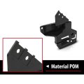Front Bumper Mount Bracket Pair For Land Rover Range 2003-2009 Dpl000113 Dpl000103 Black