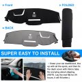 Autorder Dashboard Cover Mat For Acura Mdx 2022 2023 2024 Accessories Flannel Dash Sunshade Glare Uv Rays Protector
