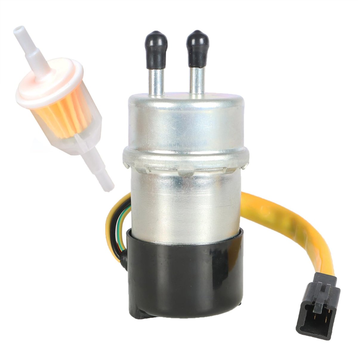Motorcycle 6mm Fuel Pump And Filter Replacement For 49040-1063 Fits Kawasaki Vulcan 88 Vn1500a Vn1500e Classic Voyager Xii