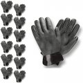 Cordova 5110j Black Double Dipped Gloves Etched Grip Jersey Lined 10-inch Large 12-pack 
