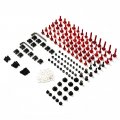 Fairing Bolt Kit For Kawasaki Zx14r 2006-2021 07 08 09 10 11 12 13 14 15 16 17 18 19 20 Zzr1400 Screws-red