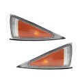 Corner Lights For Chevy Cavalier 1995 1996 1997 1998 1999 Driver And Passenger Side Set Of 2 Lens Housing Replacement Gm2551137 