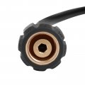 100ft X 1 4 Black Flexible Pressure Washer Hose Kink Resistant Max 5800 Psi Power Washing Extension Replacement For Gas