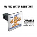 Garfield Go Annoy Someone Else Tow Trailer Hitch Cover Plug Insert