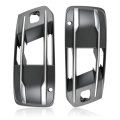 4m0807681t Front Bumper Fog Light Grille Grill Cover 2 Pcs Left And Right Fit For Audi Q7 2016-2019 
