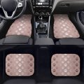 Foruidea Footprint Animal Front Rear Car Floor Matss Auto 4-pcs Full Set Car Carpet Universal Fit For Suvs Trucks Sedans Vans