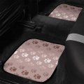 Foruidea Footprint Animal Front Rear Car Floor Matss Auto 4-pcs Full Set Car Carpet Universal Fit For Suvs Trucks Sedans Vans