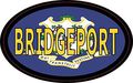 4in X 2 5in Oval Connecticut Flag Bridgeport Sticker By Stickertalk 