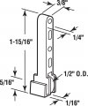 Prime-line G 3088 1 16 In Guide Leg Black Nylon Sliding Window Roller Assembly 2 Pack