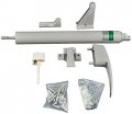 White Storm Door Hardware Kit For Elixir Mobile Home Doors 
