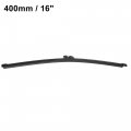 X Autohaux 1 Pcs 400mm 16 Rear Windshield Back Glass Wiper Blades Replace For Volvo C30 2006-2022 Rubber Plastic Black