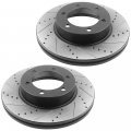 Motorbymotor Rear Brake Rotors Fits For Chevy Silverado 1500 Express Suburban Avalanche Tahoe Gmc Sierra Yukon Xl Cadillac 