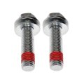 Brake Caliper Bracket Bolts For Ford Crown Victoria 2003 2004 2005 2006 2007 Alloy Steel Hex Head 10 9 Grade 0 54 In Diameter 1 