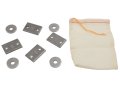 1968-1969 Corvette Seat Back Adjustment Shim Kit W Bag 4 Washers Shims 