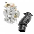 Caltric Carburetor And Air Box Intake Boot Compatible With Polaris Sportsman 700 2002 2003 2004 2005 2006