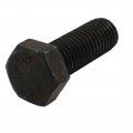 Uxcella 8 Grade M14x40mm Full Threaded Left Hand Thread Hex Head Bolt Black