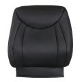 Front Driver And Passenger Side Bottom Top Back Replacement Seat Covers Black Perforated Microfiber Leather For Lexus Ls430