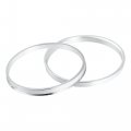 X Autohaux 4pcs Od 112mm To Id 106mm Aluminium Alloy Car Hub Centric Rings Wheel Bore Center Spacer