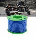 Uxcell 18m Blue Oil Fuel Petrol Line Hose Pipe Tube Roll Replacement For Motorbike Motorcycle