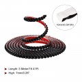 Uxcell Flexible Wall Trim Molding 0 4 X 16 Ft Peel And Stick Edge Waterproof For Home Decor On The Cabinet Mirror Frame Diy