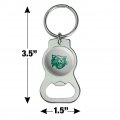 Graphics More Nw Missouri Sate Secondary Logo Keychain With Bottle Cap Opener