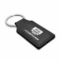 Ipick Image Compatible With Jeep Compass Rectangular Black Leatherette Key Chain
