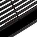 Compatible With Ford Mustang V6 Pony Car Abs Plastic Horizontal Style Front Grille Black 5th Gen