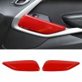 Cherocar For Camaro Door Decor Trim Panel Interioraccessories 2016-2022 Chevrolet Red 
