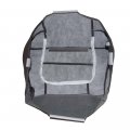Secosautoparts Front Driver Side Bottom Replacement Cloth Seat Cover Drak Gray Compatible With Ford F150 Xlt 2001 2002 2003