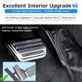 Pedal Cover Dodge Ram 1500 2019 2020 2021 2022 Accessories Anti-slip Aluminum Alloy Accelerator Gas Brake Pads Not Fit Trx