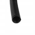 Uxcell A16030800ux0264 Corrugated Tube Black Plastic 10mm X 7mm Flexible Conduit Pipe Hose Tubing 15 8m Long