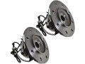 Front Wheel Hub And Bearing Assembly Set Of 2 For 1995-2000 Chevy K3500 4wd With 8 Lug Wheels 