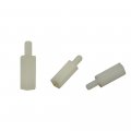 Szhkm 520pcs M3 Nylon Standoffs Male Female Kit White Motherboards Hex Utility Spacer Standoff Pcb Standoff Assortment Mounting