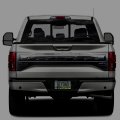 Ipick Image 3d Night Glow Luminescent Logo On Real Carbon Fiber Abs License Plate Frame For Ford Platinum