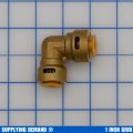 Supplying Demand Sb1 5 8 X 1 2 Inch Reducer 90 Degree Elbow Quick Connect Hvac Brass Coupler Fitting