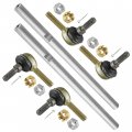 Caltric Complete Tie Rod Kit With Ends New Compatible Polaris Part Number 296mm Length