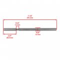 Caltric Complete Tie Rod Kit With Ends New For Polaris Part Number 296mm Length