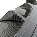 Kuafu Rear Lower Diffuser Lip Bumper Compatible With 2016-2019 Nissan Altima Carbon Fiber Style